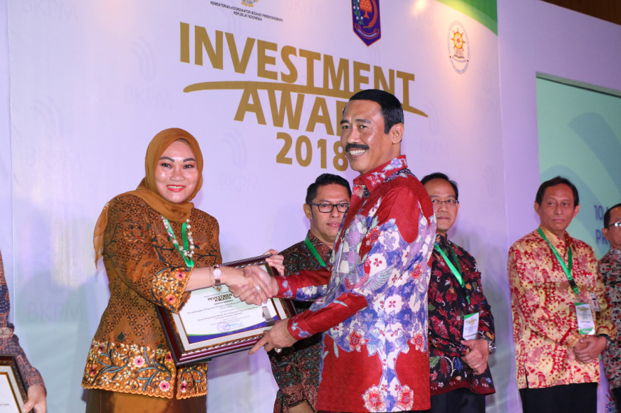 DPMPTSP Provinsi Riau Masuk Nominee 5 Besar Investment Award 2018 di Bidang PTSP Terbaik tingkat Provinsi Se-Indonesia