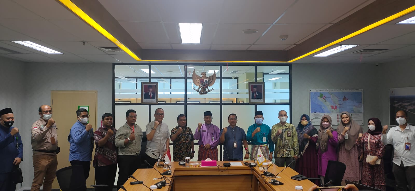 Rapat Koordinasi dan Pertemuan Satuan Kerja Khusus Migas  Sumatera Bagian Utara
