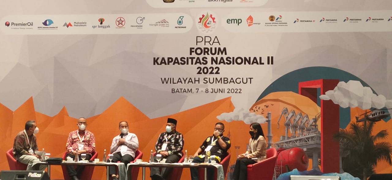 Forum Kapasitas Nasional SKK Migas – KKKS Wilayah Sumatera Bagian Utara tahun 2022