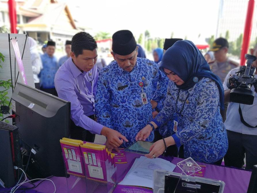 DPMPTSP Provinsi Riau Mengikuti Gelar Aplikasi e-Government Dalam Rangka Memperingati Hari OTDA Ke-XXI