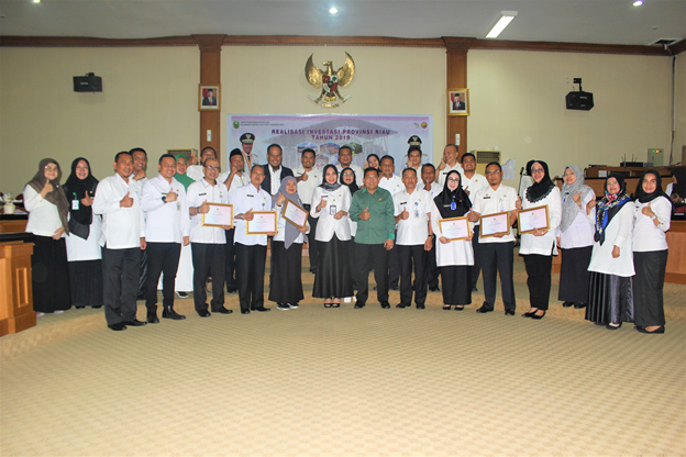 Realisasi Investasi Provinsi Riau Tahun 2019 Tembus 41,80 Triliun