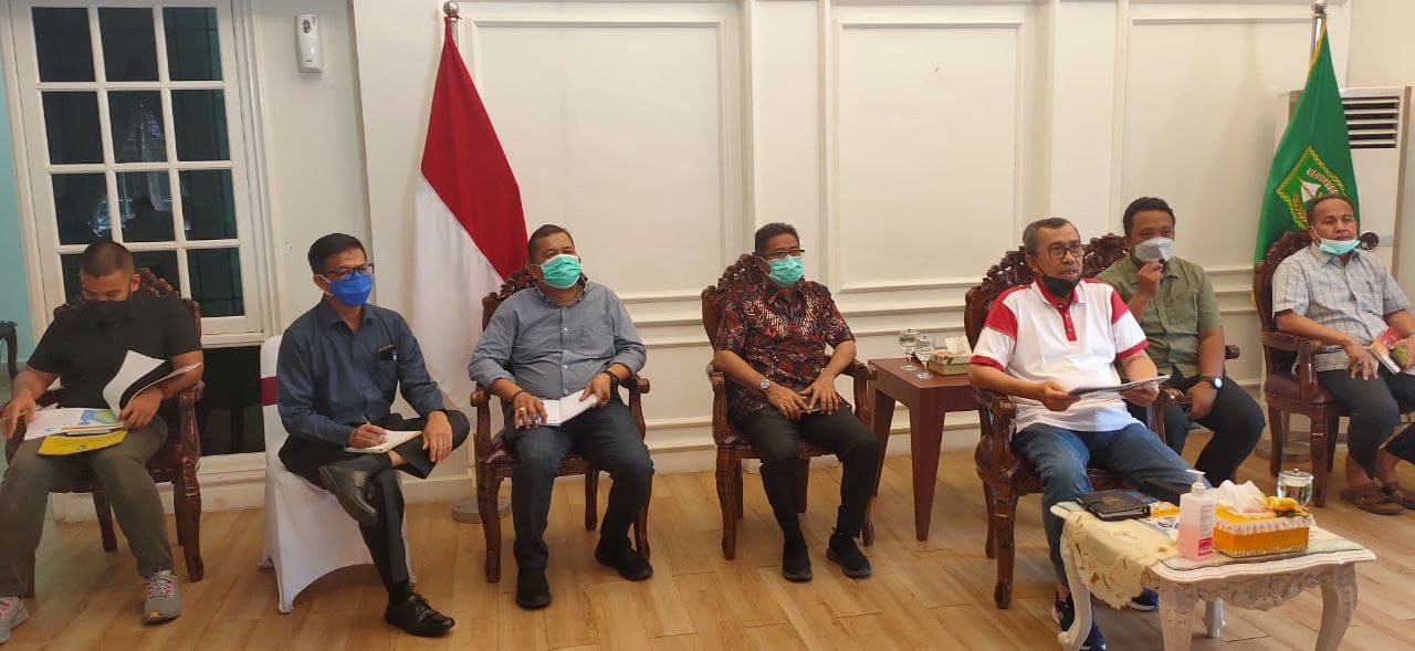 Video Conference Bersama Mr. James Daniel dari New Zealand Terkait Investasi Pembangunan Refinery