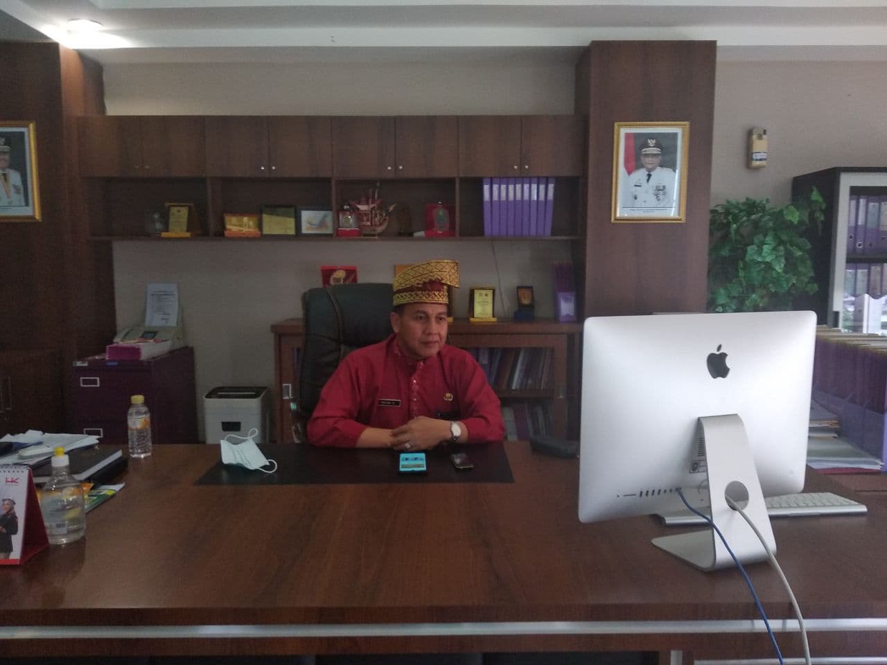 Rapat Paripurna Dewan Perwakilan Rakyat Daerah Provinsi Riau Dalam Rangka Peringatan Hari Jadi ke 64 Provinsi Riau Tahun 2021