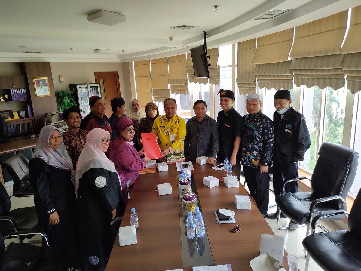 Menerima Kunjungan dari Forum Masyarakat Pekanbaru Anti Maksiat (Formapam)