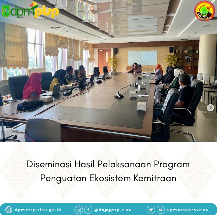 Diseminasi Hasil sementara pelaksanaan program penguatan ekosistem kemitraan untuk pengembangan inovasi berbasis potensi daerah tahun 2023-2024