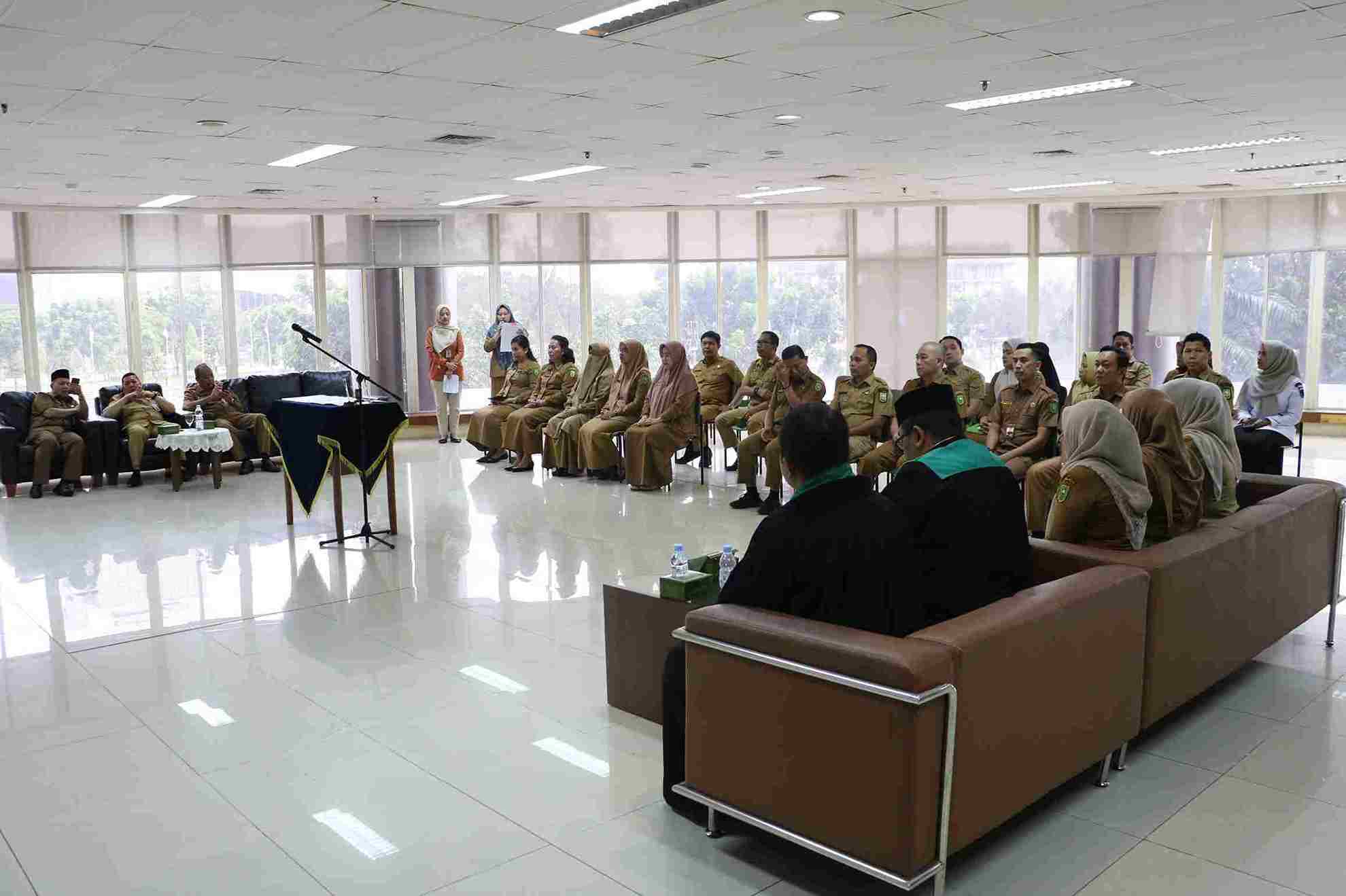 Pelantikan dan Pengambilan Sumpah Jabatan Fungsional Perizinan