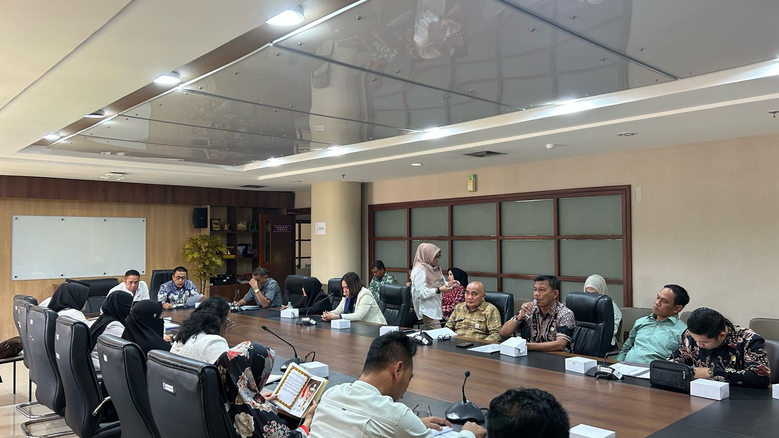 DPMPTSP Provinsi Menerima Kunjungan Kerja Pansus Ranperda PIKID DPRD Batu Bara