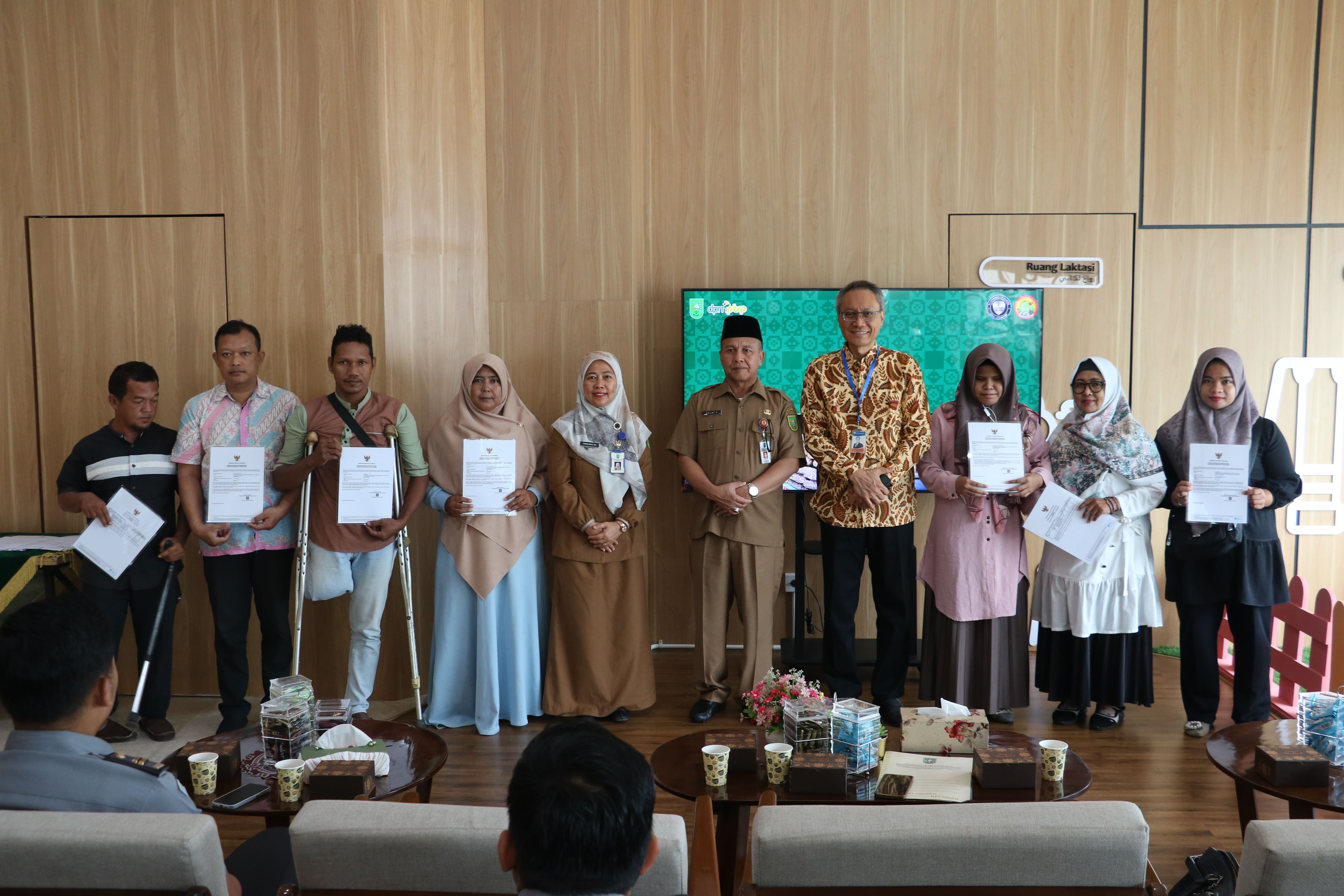 Pemprov Riau Melalui DPMPTSP Provinsi Riau Tegaskan Dukungan untuk UMKM Disabilitas dan Legalitas Usaha Melalui Sinergi dan Kemitraan