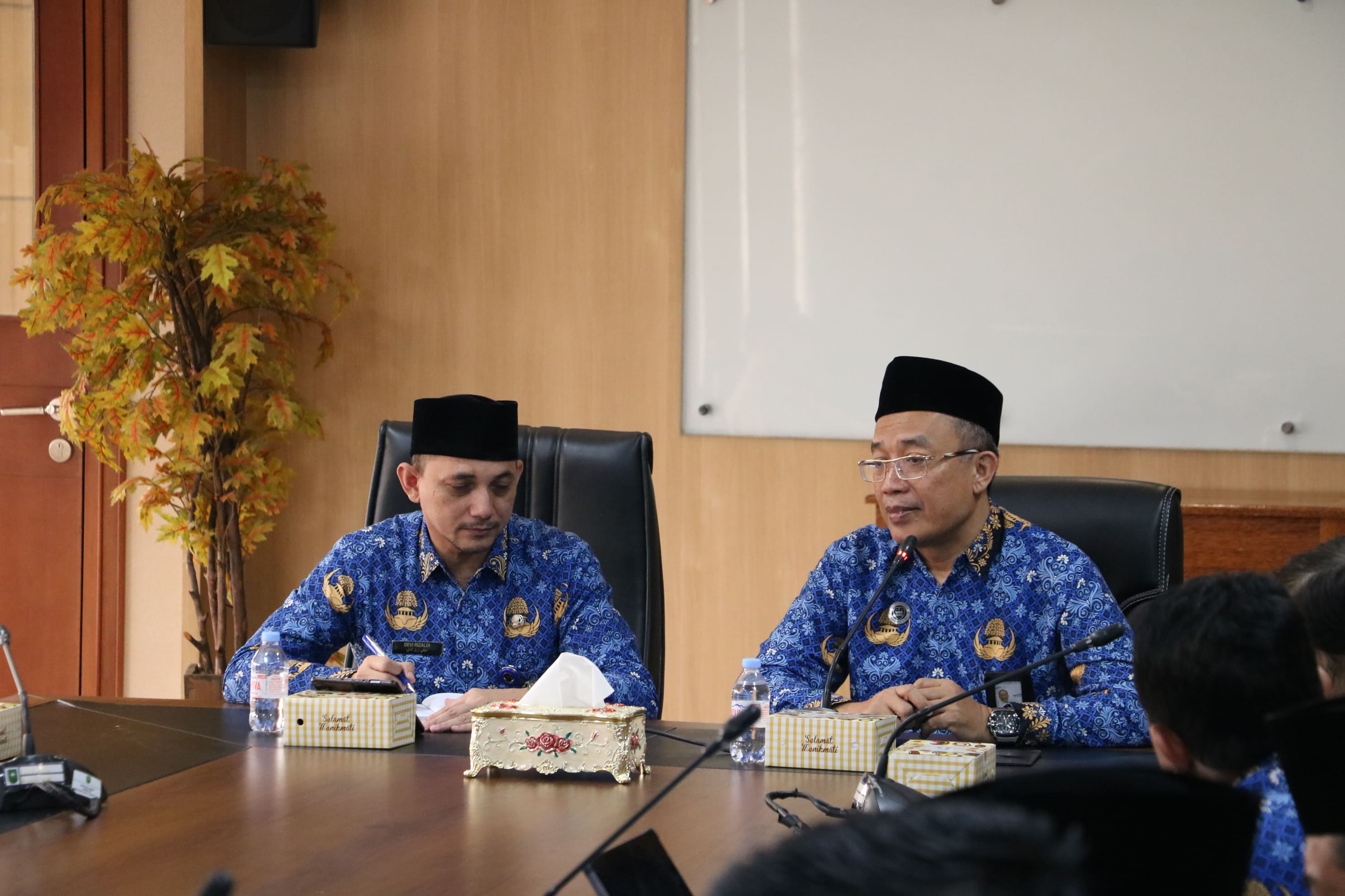 BPS Riau Audiensi Bersama DPMPTSP Riau Bahas Persiapan Sensus Ekonomi 2026