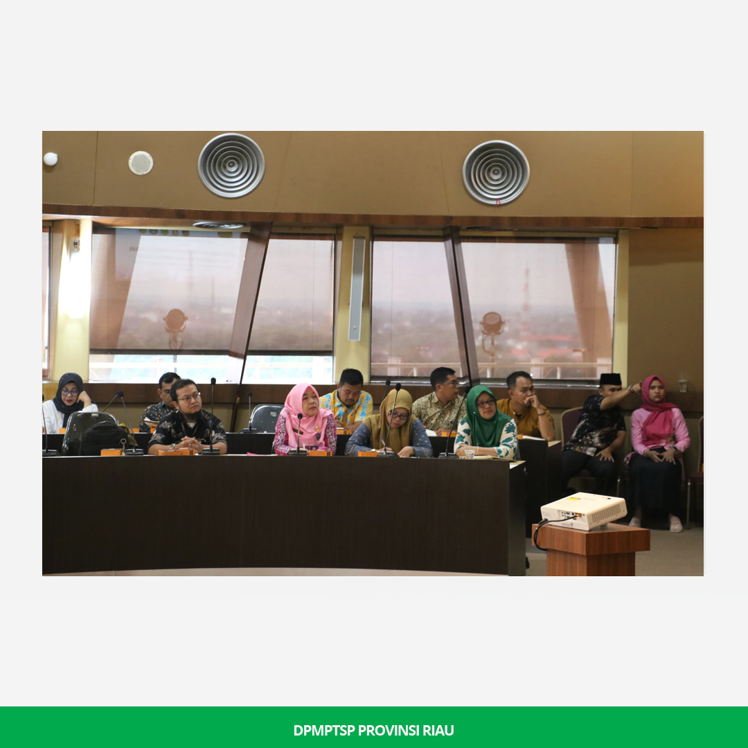 DPMPTSP Provinsi Riau Gelar Rapat Konsolidasi Penetapan Potensi Unggulan Daerah dan Persiapan Penyusunan RUPM 2025–2029